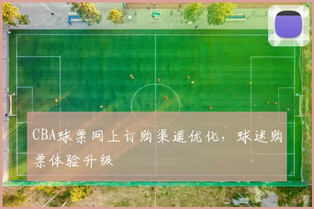 CBA球票网上订购渠道优化,球迷购票体验升级